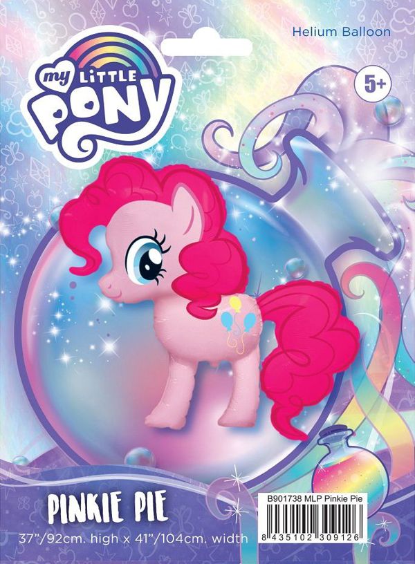 Μπαλόνι αλουμινίου Flexmetal 24" FX - "Πόνυ: Pinkie Pie", συσκευασμένο