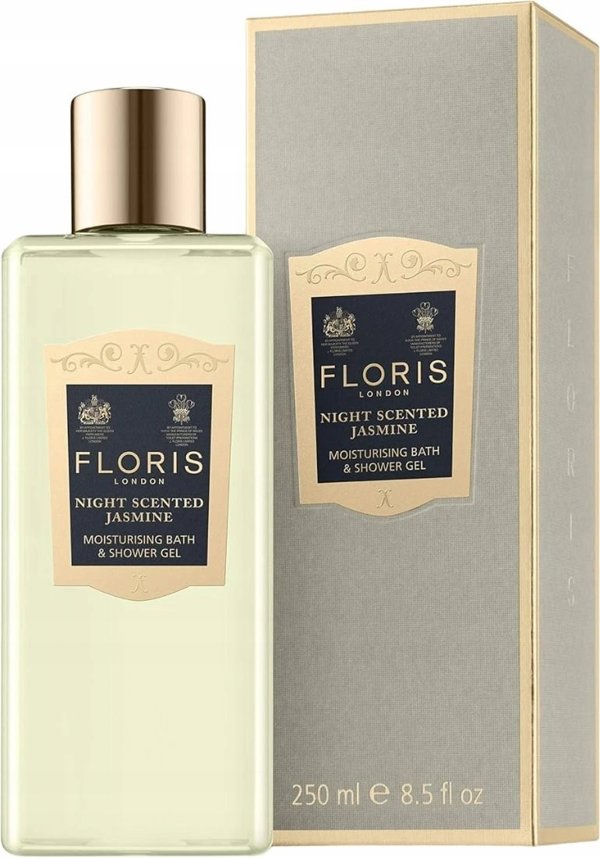 Floris Of London, Night Scented Jasmine, Cleansing, Shower Gel, All Skin Types, 250 ml For Women