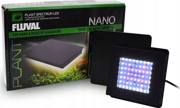 Φωτισμός Fluval Nano Plant LED, 12,7 x 12,7 cm, 15 W