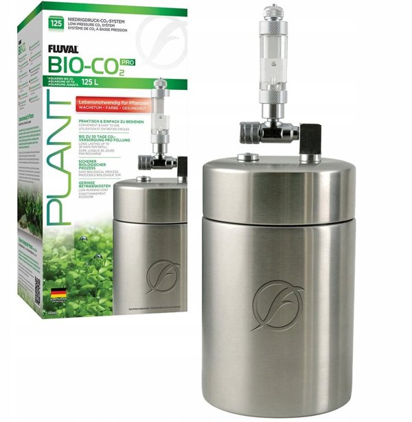 Fluval Bio-CO2 Pro systima λίπανσης CO2 gia entyreia eos 125L