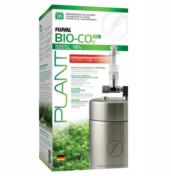 Fluval Bio-CO2 Pro systima λίπανσης CO2 gia entyreia eos 125L