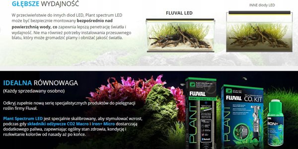 Fluval Fluval LED Φωτισμός φυτού, 38-61cm, 22W 8039245 15561145206