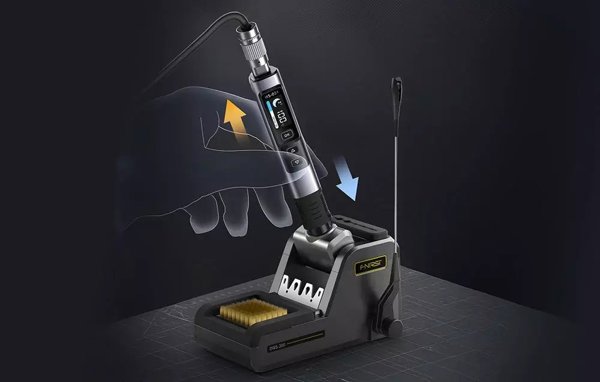 Fnirsi HS-02A MAX Έξυπνο Κολλητήρι 100W με Σετ Εργαλείων