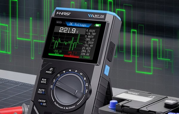Fnirsi DST-210 Ψηφιακό Πολύμετρο 3 σε 1 με Παλμογράφο και SigGen