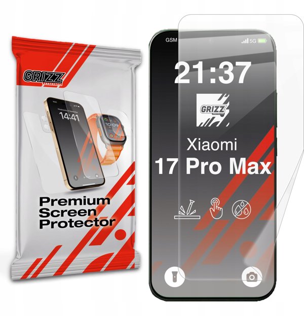 Folia ceramiczna GrizzGlass CeramicFilm do Xiaomi 17 Pro Max