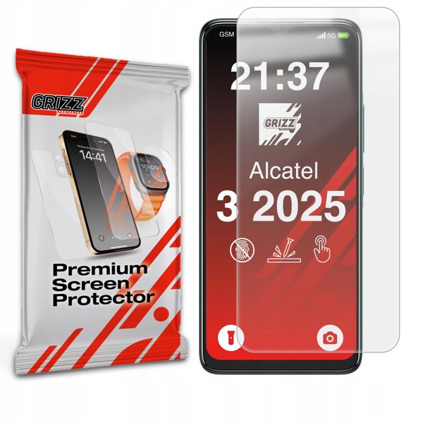 GrizzGlass Ματ Μεμβράνη PaperScreen για Alcatel 3 (2025) - Προστασία Οθόνης