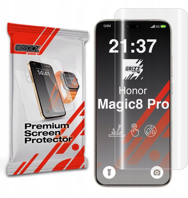 Υδρογέλη φιλμ GrizzGlass Hydrofilm για Honor Magic8 Pro