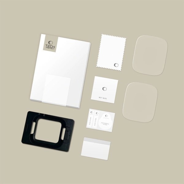 Folia Hydrozelowa Tech-Protect Supreme Set+ 2-Pack Apple Watch 40 mm Clear