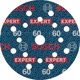 FOLIA SCIERNA EXPERT λειαντικό φύλλο O780 125x60mm σετ 6 τεμαχίων