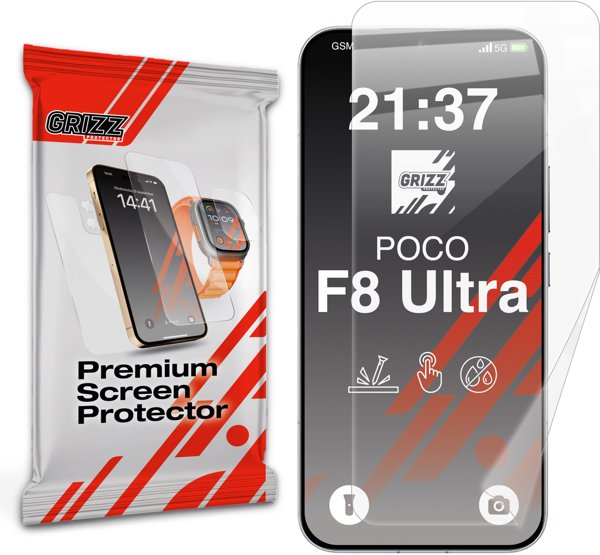 Folia ceramiczna GrizzGlass CeramicFilm do Xiaomi POCO F8 Ultra