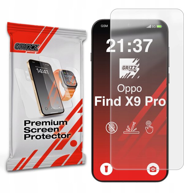 Folia matowa GrizzGlass PaperScreen do Oppo Find X9 Pro