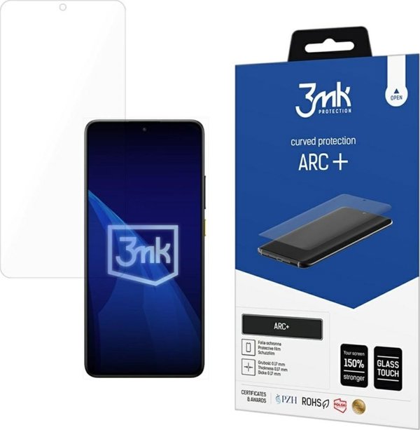 3MK Προστατευτική Μεμβράνη ARC+ Fullscreen για POCO X7 Pro