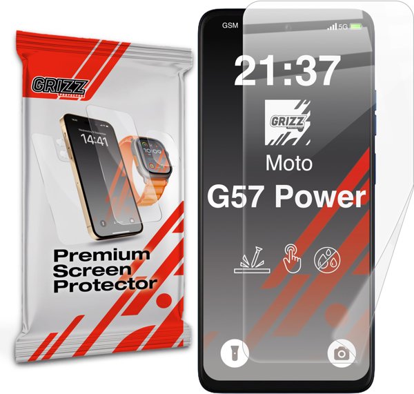 Folia ceramiczna GrizzGlass CeramicFilm do Motorola Moto G57 Power