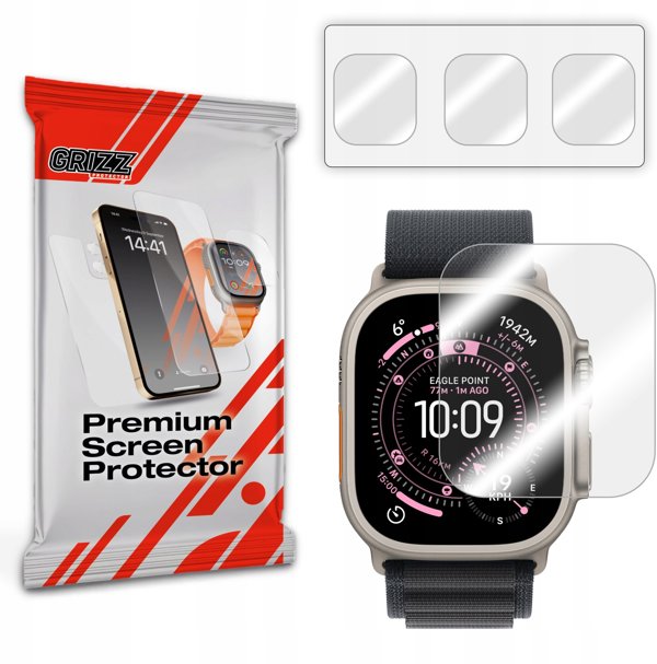 Folia hydrozelowa GrizzGlass Hydrofilm do Apple Watch Ultra 3 49mm