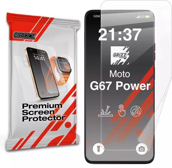 Folia ceramiczna GrizzGlass CeramicFilm do Motorola Moto G67 Power 5G