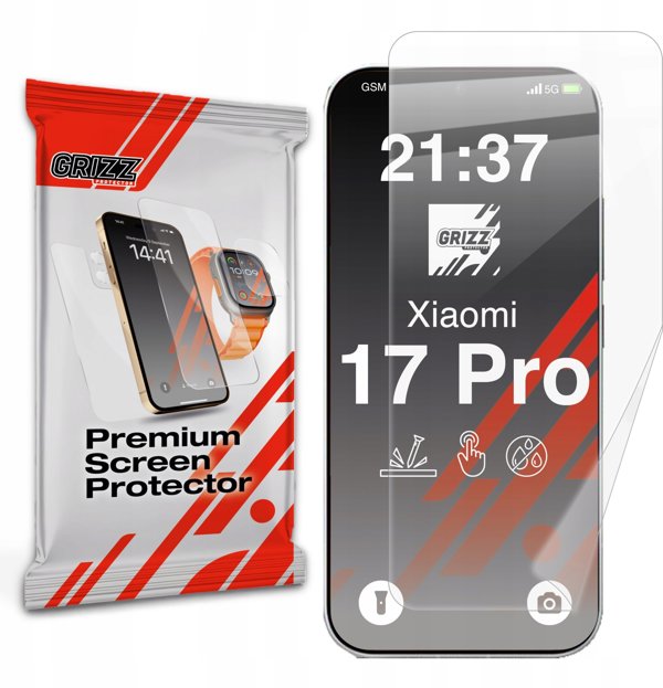 Folia ceramiczna GrizzGlass CeramicFilm do Xiaomi 17 Pro