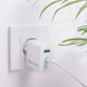 Forever TC-06-45AC GaN PD QC charger 1x USB-C 1x USB 45W white 5900495088673