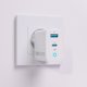 Forever TC-06-45AC GaN PD QC charger 1x USB-C 1x USB 45W white 5900495088673