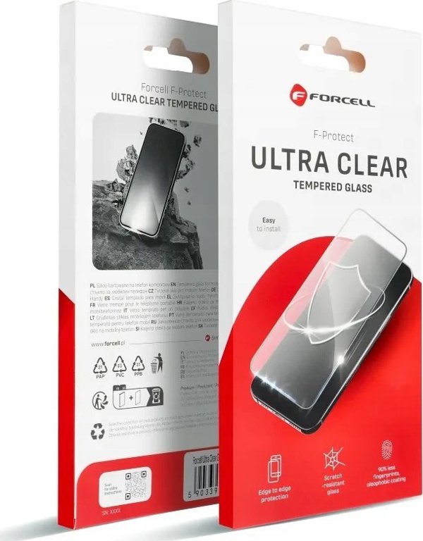 ForCell Σκληρυμένο Γυαλί Forcell Ultra Clear Glass - για Iphone XR / 11 μαύρο