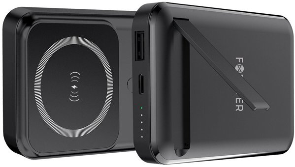 Forever wireless power bank MATB-100 PD QC 22.5W 10000 mAh magnetic black
