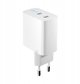 Forever TC-06-65CC GaN PD QC charger 2x USB-C 65W white