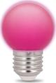 Forever Light Żarówka LED E27 G45 2W 230V róż 5 sztuk Forever Light