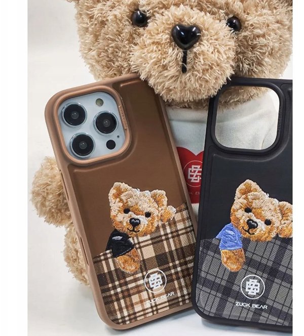 ForCell Θήκη ZUCK BEAR DARREN συμβατή με MagSafe 16 Pro μαύρη