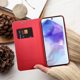Θήκη ForCell Kabura LUNA Book Carbon για SAMSUNG S20 FE / S20 FE 5G κόκκινο
