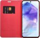 Θήκη ForCell Kabura LUNA Book Carbon για SAMSUNG S20 FE / S20 FE 5G κόκκινο