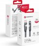 Καλώδιο ForCell F-Energy C241 4 σε 1, USB-A/Type-C σε Type-C/Lightning, QC PD 60W, 1m, Χρώμιο