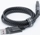 Καλώδιο ForCell F-Energy C241 4 σε 1, USB-A/Type-C σε Type-C/Lightning, QC PD 60W, 1m, Χρώμιο