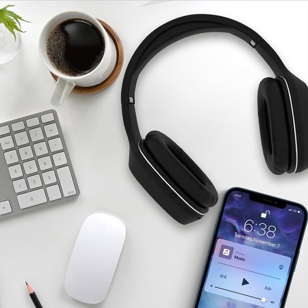 Ασύρματο ακουστικό Forever BTH-505 on-ear μαύρο 5907457708143