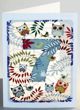 Forever Cards Karnet PM797 wycinany + koperta Urodziny 7 sowy