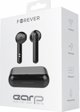 Ασύρματα ακουστικά Bluetooth Forever TWE-110 Earp μαύρο 5900495973931