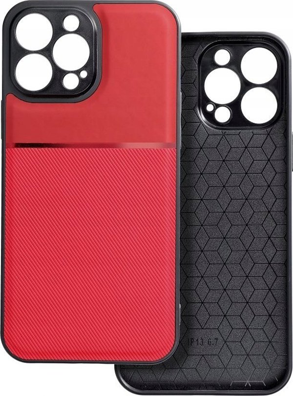 Θήκη ForCell NOBLE για XIAOMI Redmi Note 13 Pro Plus 5G κόκκινο