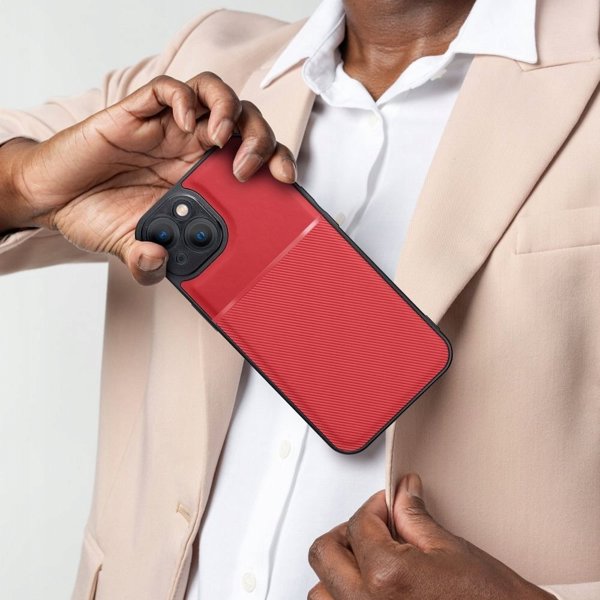 Θήκη ForCell NOBLE για XIAOMI Redmi Note 13 Pro Plus 5G κόκκινο