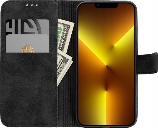 ForCell Kabura TENDER Book do XIAOMI Redmi 13C / POCO C65 czarny