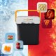 Peme Essential 27 Adventure Φορητό Ψυγείο Αυτοκινήτου 27L Πορτοκαλί
