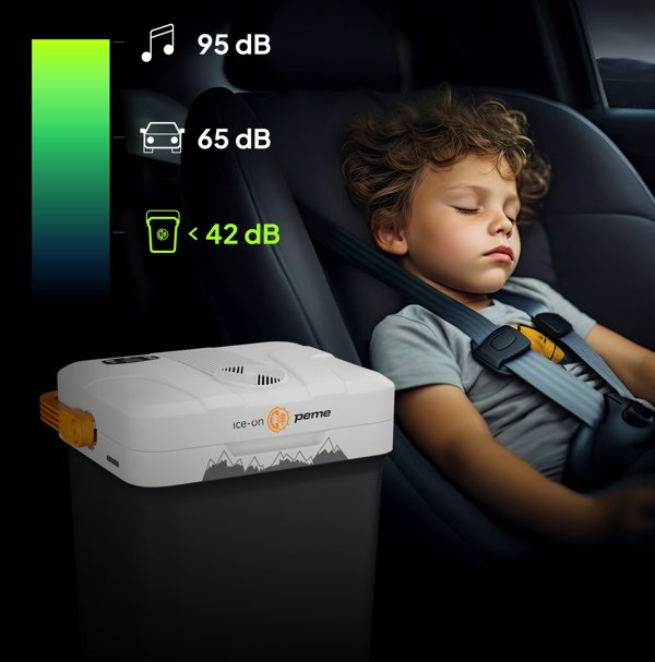 Peme Essential 27 Adventure Φορητό Ψυγείο Αυτοκινήτου 27L Πορτοκαλί