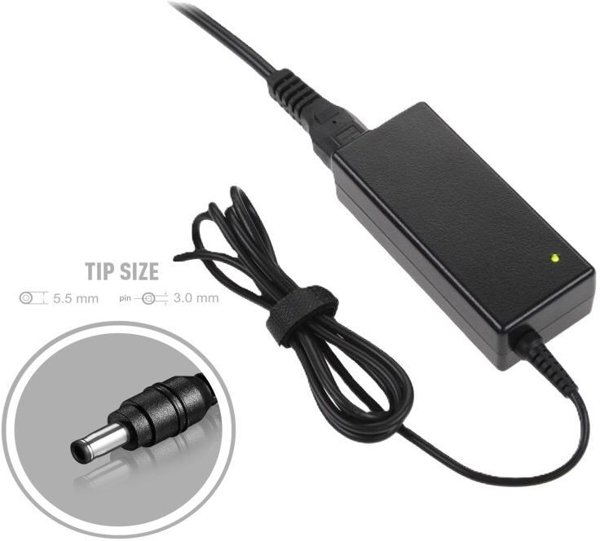Φορτιστής 90W για φορητό υπολογιστή 19V 4.74A, 5.5x3.0mm + κεντρικός, SAMSUNG