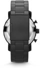 Fossil Nate JR1401 Ανδρικό Ρολόι Χειρός με Μαύρο Καντράν και Ατσάλινο Μπρασελέ