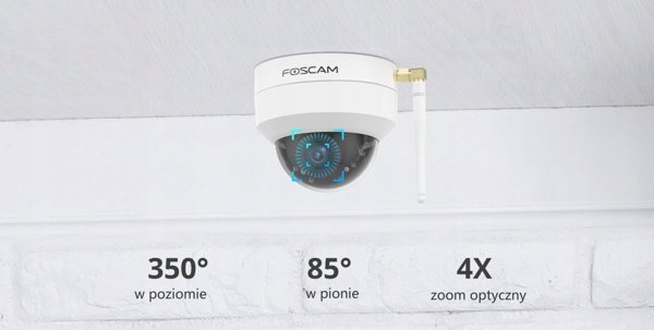 Foscam D4Z OUTDOOR 4MP Czarna