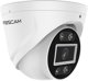 FOSCAM FNA108E-T4-2T Σετ καμερών παρακολούθησης 4 κάμερες με καταγραφικό Λευκό