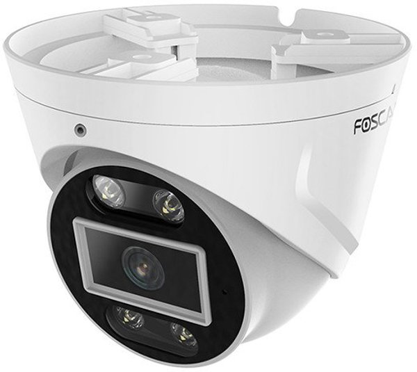 FOSCAM FNA108E-T4-2T Σετ καμερών παρακολούθησης 4 κάμερες με καταγραφικό Λευκό