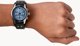 Fossil Coachman CH2564 Ανδρικό Ρολόι Χρονογράφος με Δερμάτινο Λουράκι
