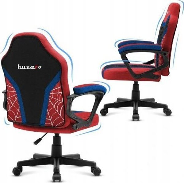 Huzaro Ranger 1.0 Gaming Καρέκλα για Παιδιά, Spider, Εργονομικό Κάθισμα Γραφείου