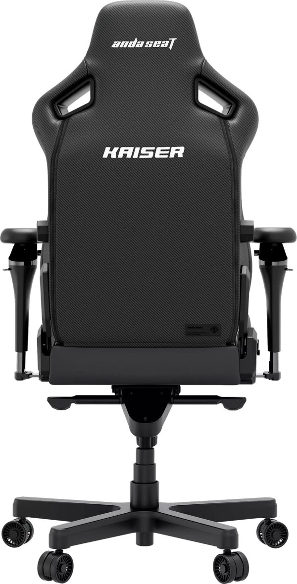Fotel gamingowy Anda Seat Kaiser 4 V2 Size XL Black PVC