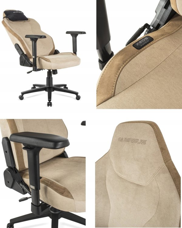 Fotel QUERSUS XEOS Desert Brown