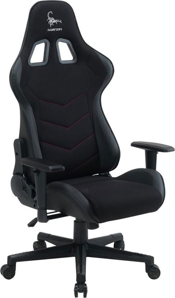 Gembird Scorpion Gaming Καρέκλα Μαύρη
