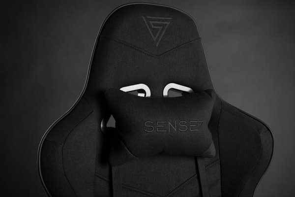 SENSE7 Spellcaster Gaming Πολυθρόνα, Υφασμάτινη, Μαύρη